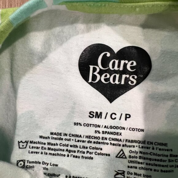 Care Bears Green Clover T-Shirt Kids Size Small St Patrick's Day - Picture 4 of 5